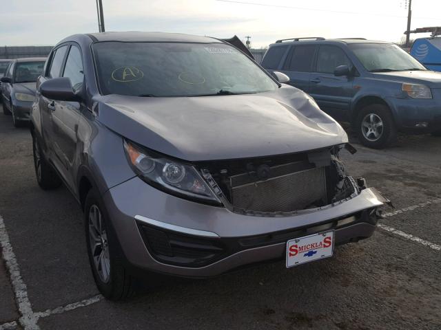 KNDPB3AC3E7639796 - 2014 KIA SPORTAGE B CHARCOAL photo 1