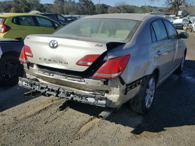 4T1BK36B25U042968 - 2005 TOYOTA AVALON XL TAN photo 4