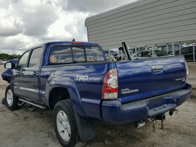 3TMKU4HN3FM044911 - 2015 TOYOTA TACOMA BLUE photo 3