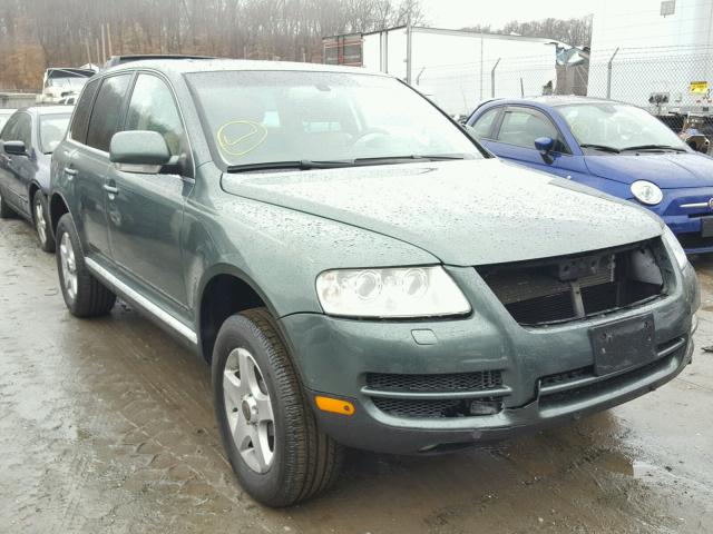 WVGBG77L65D016471 - 2005 VOLKSWAGEN TOUAREG 3. GREEN photo 1