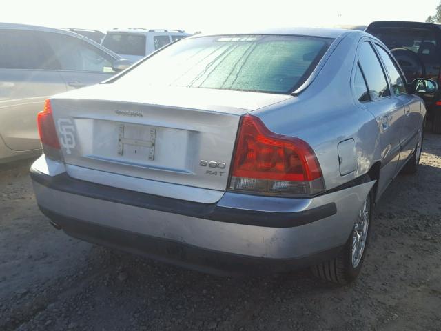 YV1RS58D832256797 - 2003 VOLVO S60 2.4T SILVER photo 4