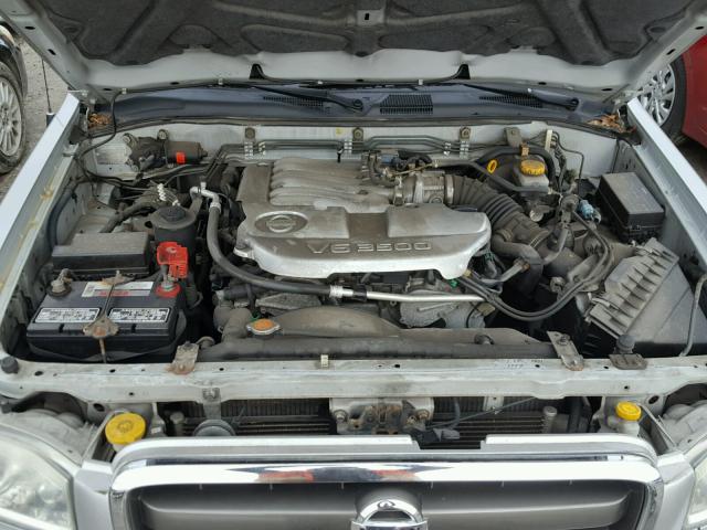 JN8DR09Y73W815317 - 2003 NISSAN PATHFINDER SILVER photo 7