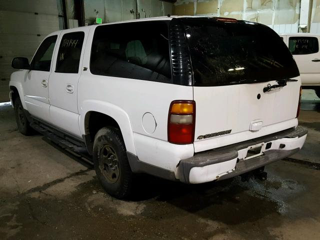 3GNFK16Z33G151485 - 2003 CHEVROLET SUBURBAN K WHITE photo 3