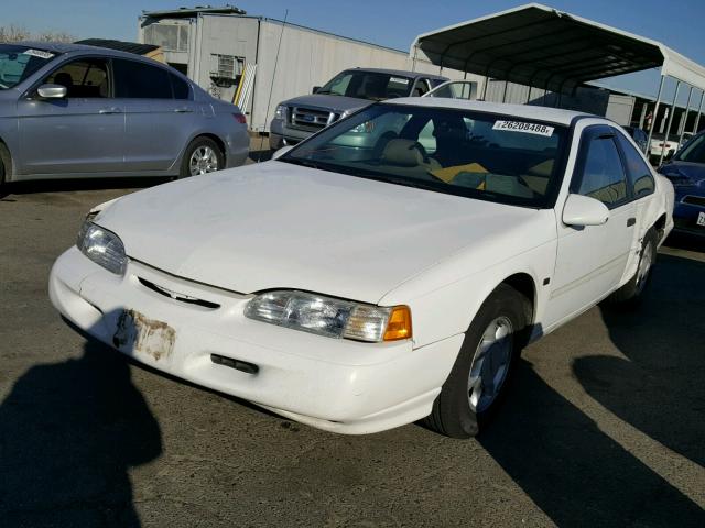 1FALP62W4SH175925 - 1995 FORD THUNDERBIR WHITE photo 2