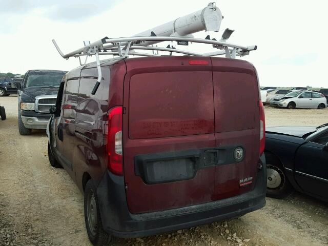 ZFBERFAT9F6A69661 - 2015 RAM RAM PROMAS Красный фото 3