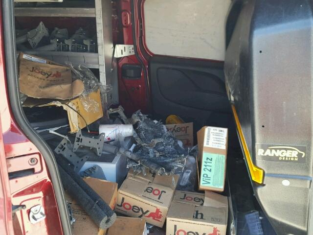 ZFBERFAT9F6A69661 - 2015 RAM RAM PROMAS Красный фото 6