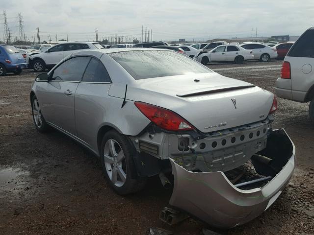 1G2ZH361074255188 - 2007 PONTIAC G6 GT SILVER photo 3