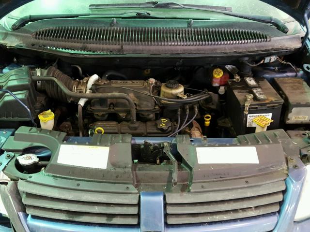 2D4GP44L16R685018 - 2006 DODGE GRAND CARA BLUE photo 7