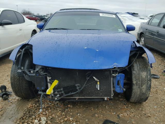 JN1AZ34DX5M602884 - 2005 NISSAN 350Z COUPE BLUE photo 9