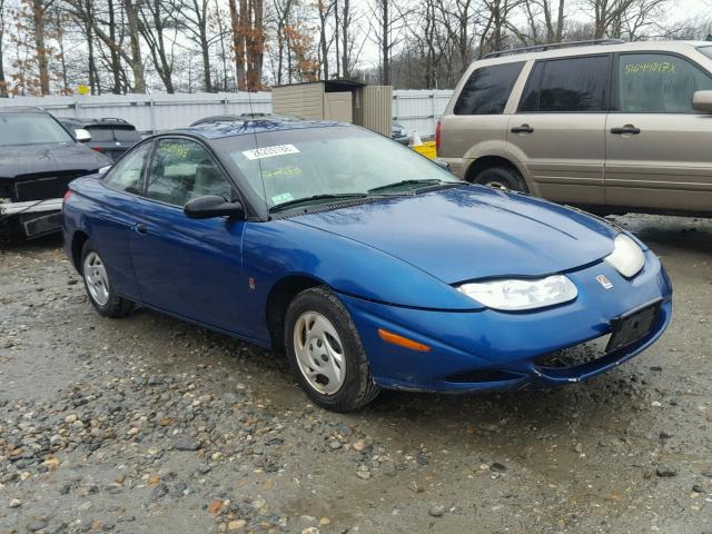 1G8ZP128X1Z313222 - 2001 SATURN SC1 BLUE photo 1