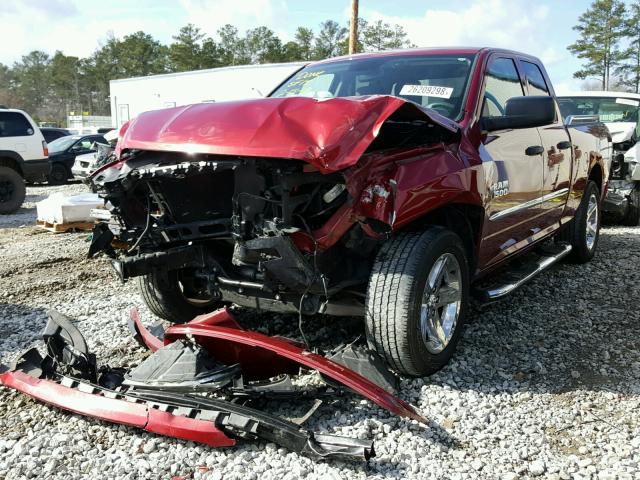 1C6RR6FT6ES168133 - 2014 RAM 1500 ST RED photo 2