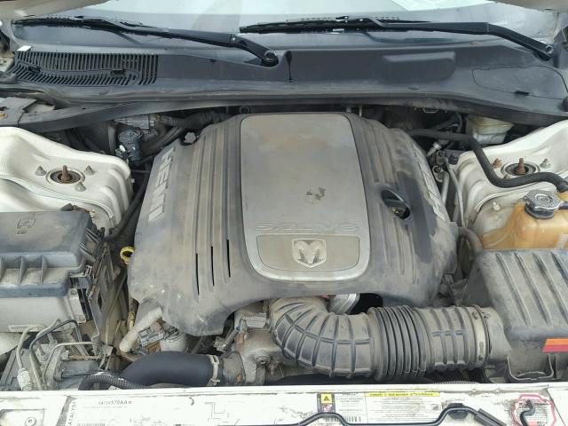 2B3KA53H37H656933 - 2007 DODGE CHARGER R/ WHITE photo 7