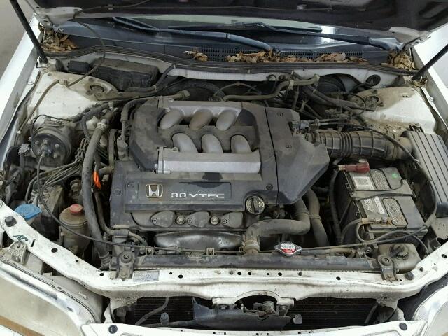 1HGCG165X2A076793 - 2002 HONDA ACCORD EX WHITE photo 7