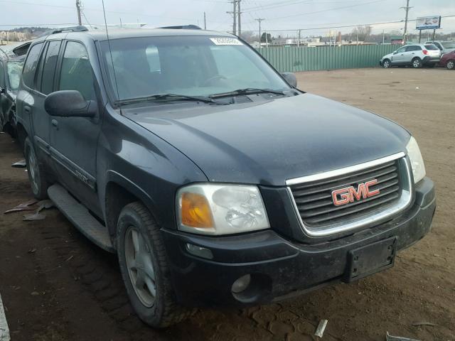 1GKDS13S542153101 - 2004 GMC ENVOY BLACK photo 1