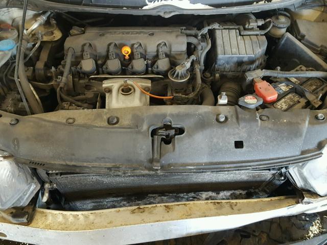 2HGFG12819H500872 - 2009 HONDA CIVIC EX თეთრი ფოტო 7