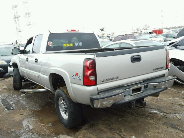 1GCHK23U65F966493 - 2005 CHEVROLET SILVERADO BEIGE photo 3