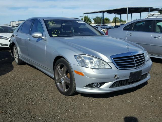 WDDNG71X48A207105 - 2008 MERCEDES-BENZ S 550 SILVER photo 1