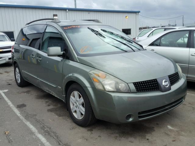 5N1BV28U46N101062 - 2006 NISSAN QUEST S GRAY photo 1