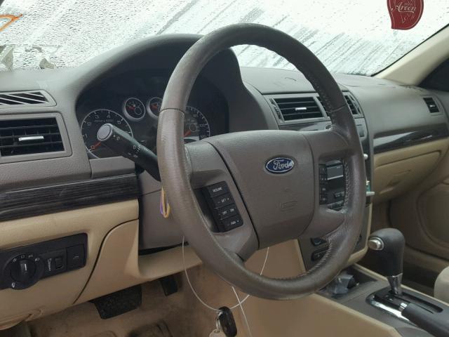 3FAHP02117R276515 - 2007 FORD FUSION SEL GREEN photo 9