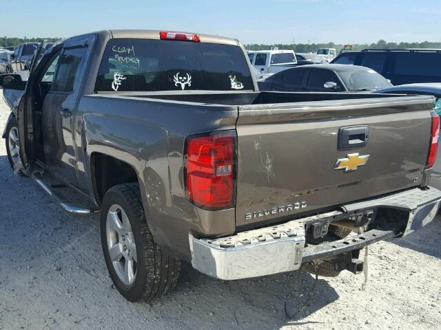 3GCPCREC3EG298012 - 2014 CHEVROLET SILVERADO BROWN photo 3