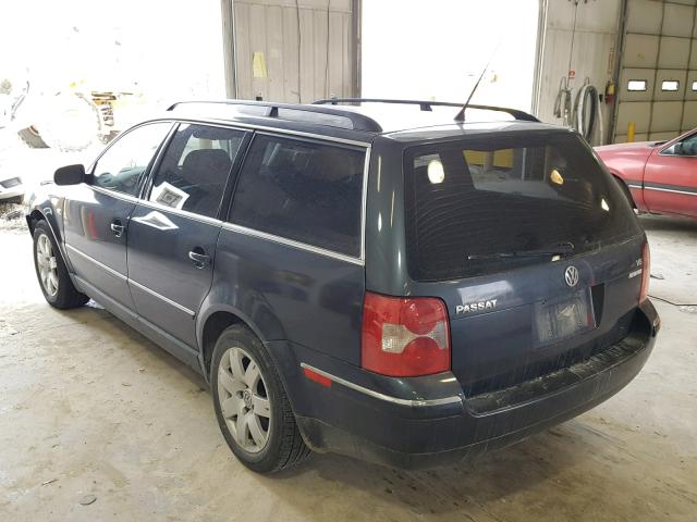 WVWWH63B13E089975 - 2003 VOLKSWAGEN PASSAT GLX 蓝色 照片 3