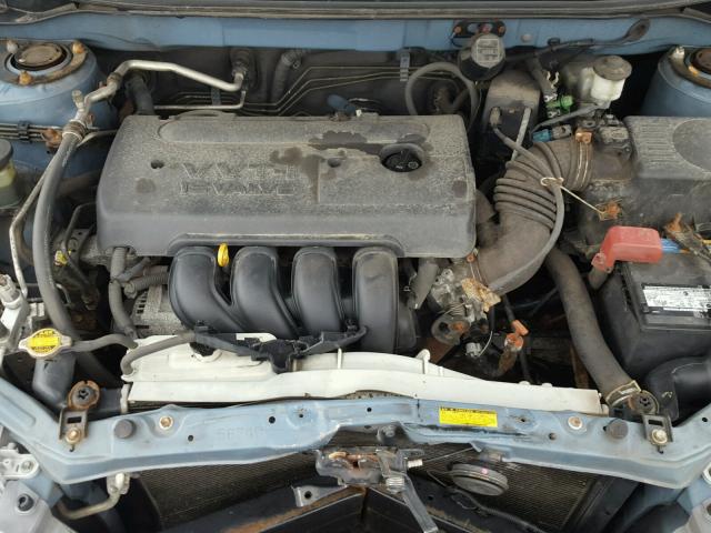 2T1LR32E25C461503 - 2005 TOYOTA COROLLA MA BLUE photo 7