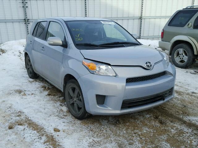 JTKKUPB40D1037144 - 2013 TOYOTA SCION XD GRAY photo 1