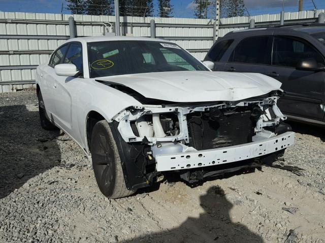 2C3CDXHG6FH918050 - 2015 DODGE CHARGER SX WHITE photo 1