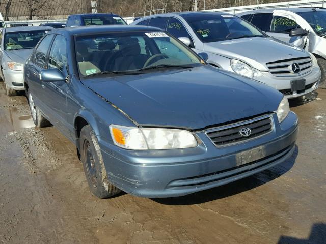 4T1BG22K7YU985203 - 2000 TOYOTA CAMRY CE BLUE photo 1