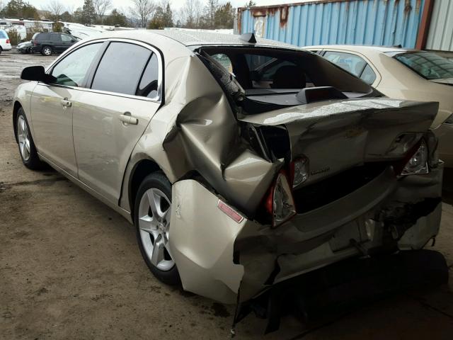 1G1ZA5EU8CF173286 - 2012 CHEVROLET MALIBU LS 米色 照片 3