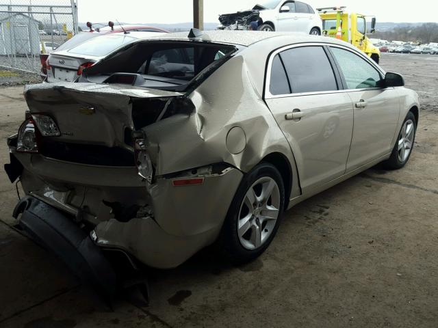 1G1ZA5EU8CF173286 - 2012 CHEVROLET MALIBU LS 米色 照片 4