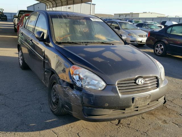 KMHCN4AC9BU610274 - 2011 HYUNDAI ACCENT GLS CHARCOAL photo 1