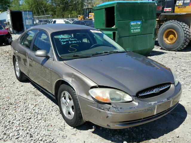 1FAFP53U12A103299 - 2002 FORD TAURUS SE GOLD photo 1