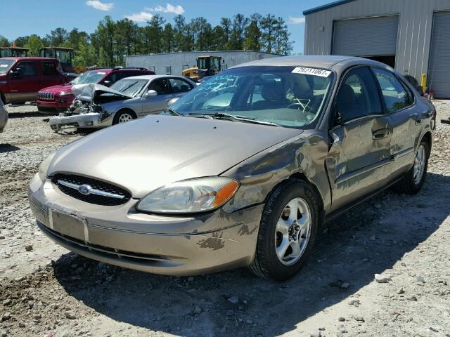 1FAFP53U12A103299 - 2002 FORD TAURUS SE GOLD photo 2