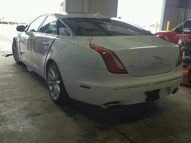 SAJWA1C74D8V43690 - 2013 JAGUAR XJ WHITE photo 3