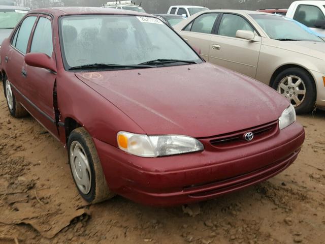 1NXBR12E6YZ313812 - 2000 TOYOTA COROLLA VE MAROON photo 1