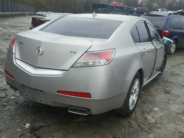 19UUA86269A024172 - 2009 ACURA TL SILVER photo 4