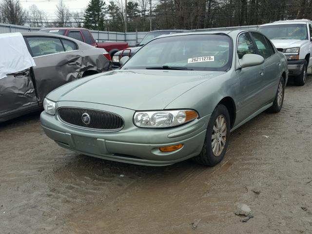 1G4HP52K75U233217 - 2005 BUICK LESABRE CU GREEN photo 2