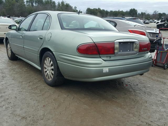 1G4HP52K75U233217 - 2005 BUICK LESABRE CU GREEN photo 3