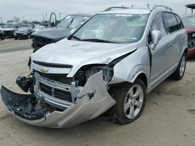 3GNAL3EK9ES595140 - 2014 CHEVROLET CAPTIVA LT SILVER photo 2