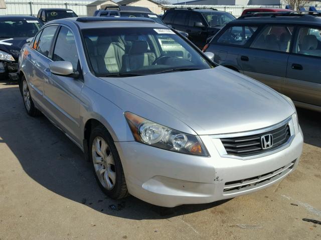 1HGCP26828A090308 - 2008 HONDA ACCORD EXL SILVER photo 1