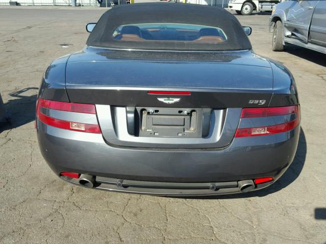 SCFAD02A16GB05276 - 2006 ASTON MARTIN DB9 VOLANT GRAY photo 9