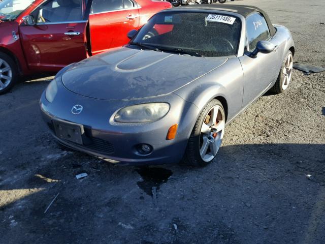 JM1NC25F260122700 - 2006 MAZDA MX-5 MIATA CHARCOAL photo 2