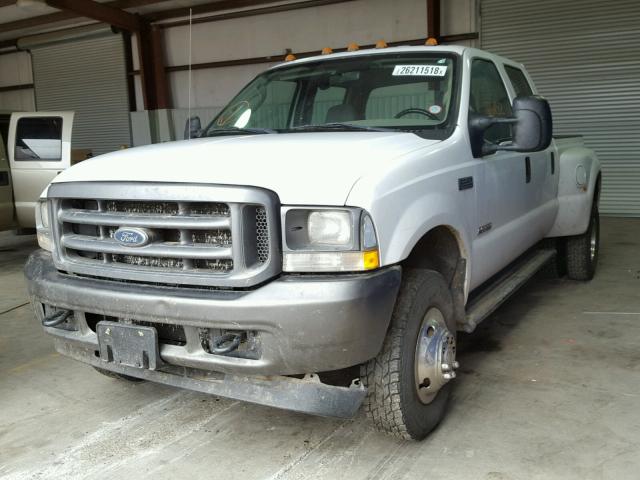 1FTWW33PX4ED09695 - 2004 FORD F350 SUPER WHITE photo 2