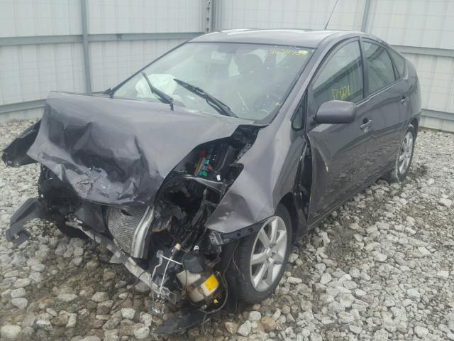 JTDKB20U073225450 - 2007 TOYOTA PRIUS GRAY photo 2