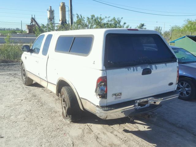 1FTRX17L1YNA51708 - 2000 FORD F150 WHITE photo 3