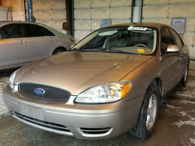 1FAFP53U64A132042 - 2004 FORD TAURUS SE TAN photo 2