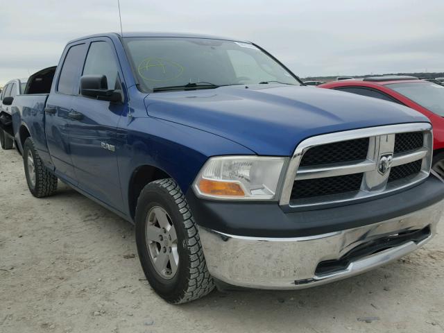 1D3HB18K69S754781 - 2009 DODGE RAM 1500 BLUE photo 1