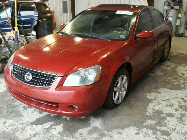 1N4BL11D06C161615 - 2006 NISSAN ALTIMA SE RED photo 2