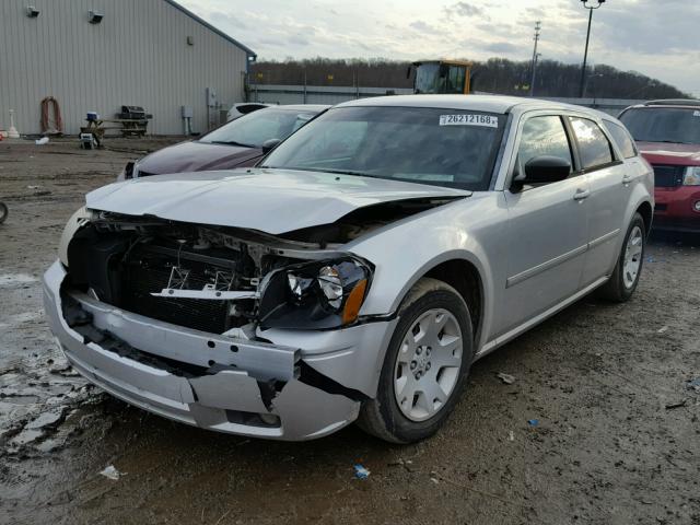 2D4FV47V67H622941 - 2007 DODGE MAGNUM SXT SILVER photo 2